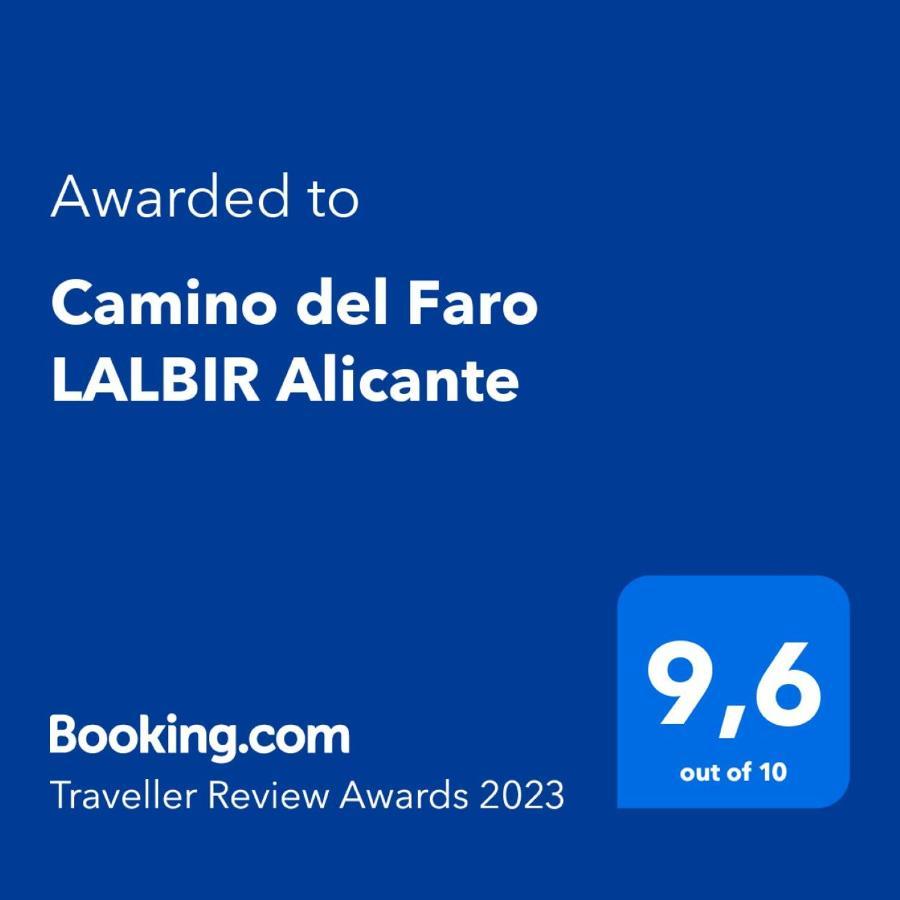 Camino Del Faro Lalbir Alicante El Albir Luaran gambar